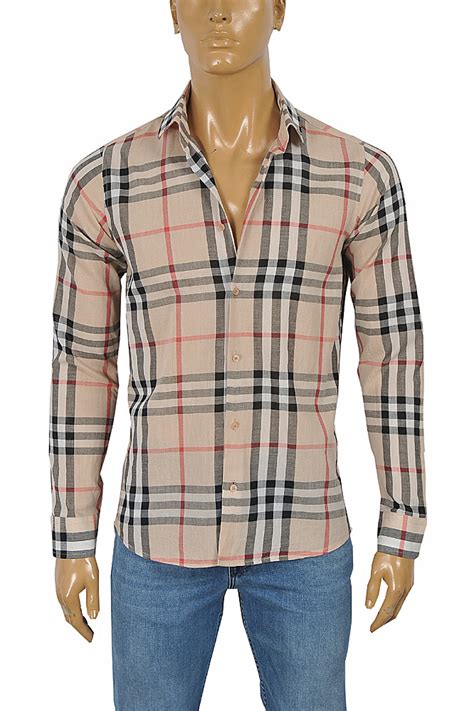 burberry dress shirt for men.